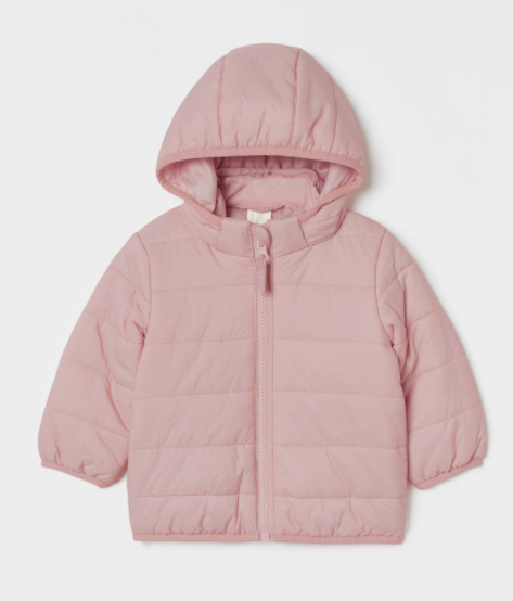 H&M UK Hooded puffer jacket