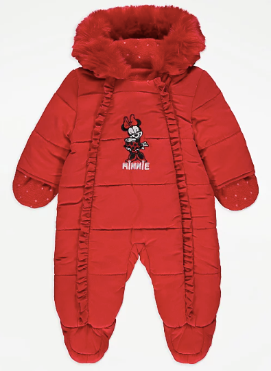 Minnie shop mouse snowsuit